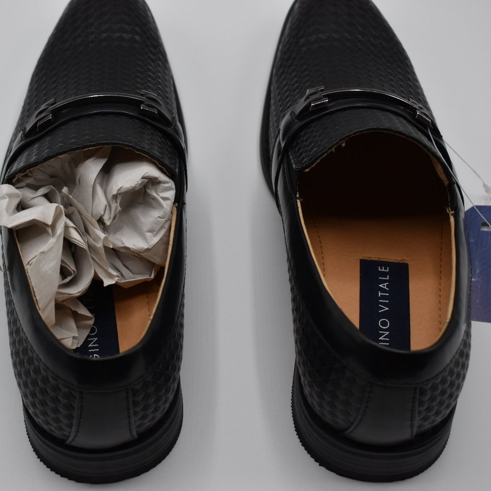 Gino Vitale Men's Diamond-Cut Loafers